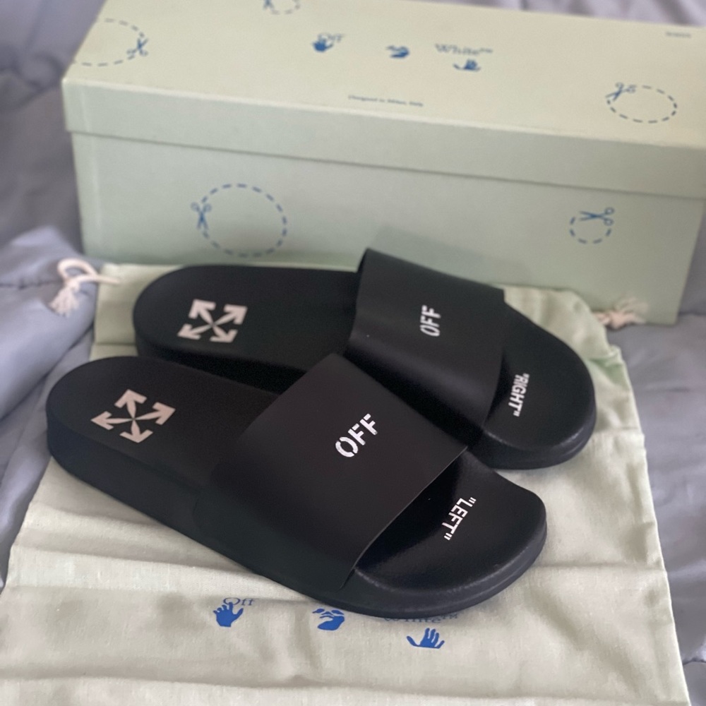 off white slides